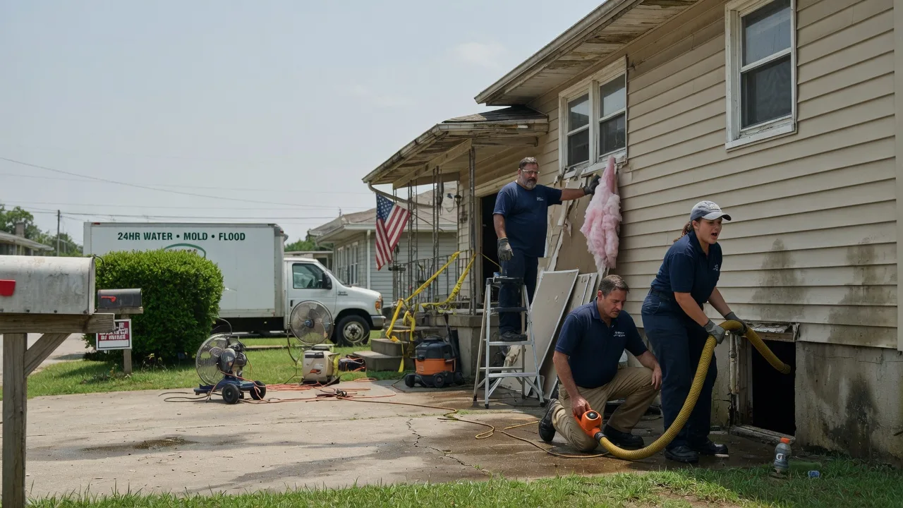 Water Damage Repair in Hillsdale, OK near me